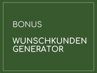 Bonus Wunschkunden Generator